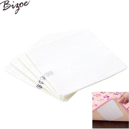 8pcs fixed carpet super viscous double-sided adhesive strong mat tape anti-slip paste ground non-woven tape