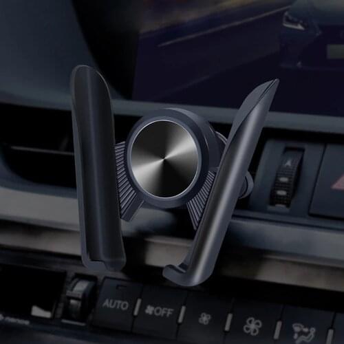 Car Phone Gravity Holder Stand Cell Air Vent Mount Support For iPhone 8 X Samsung s20 Car 360 Rotation Auto Grip Car Accessories