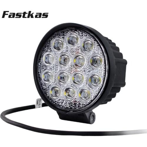 FASTKAS 4inch 42w LED Work Light SUV Truck Tractor ATV 12V 24V 4X4 LED Offroad Fog Light LED Drive Light LED DRL Waterproof IP67