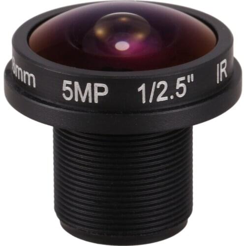 HD fisheye cctv lens 5MP 1.8mm M12*0.5 mount 1/2.5 F2.0 180 degree for video surveillance camera cctv lenses