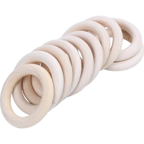 NHBR Natural wooden rings diameter 50mm