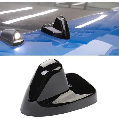 Car Roof Top Shark Fin Antenna Cover Cap Overlay Antenna Cover Protective Cover for Ford Raptor F150 16-18 Accessories