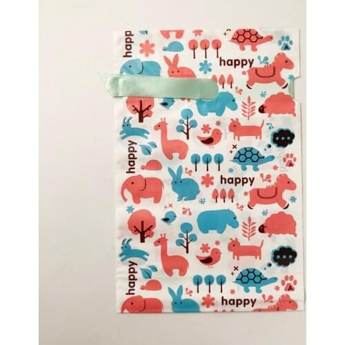 Forest Animal Elephant Moekey Packaging Bag Cookie Use Gift Baking Fondant Tools