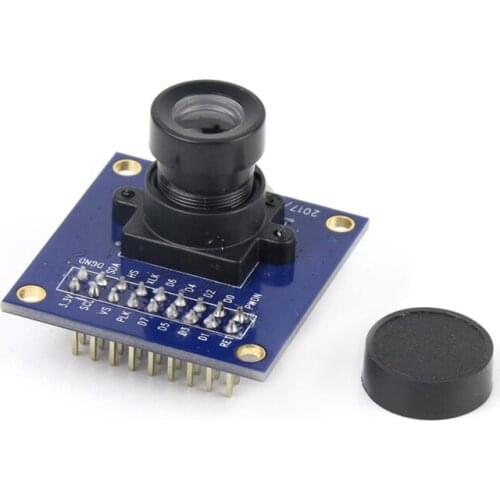 1pcs VGA Lens CMOS Camera Image Sensor Module OV7670 Microcontroller Collection Acquisition Module 640X480