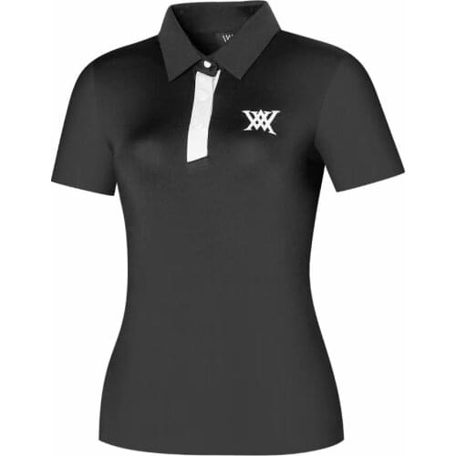 2021 new summer ladies golf short-sleeved breathable and quick-drying fashion t-shirt golf apparel free shipping