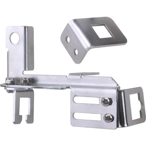 New Chrome Throttle Cable Kickdown Bracket Assy for Chevrolet SBC Holley