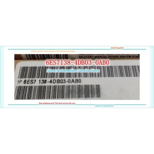 New Original 6ES7138-4DB03-0AB0 6ES7 138-4DB03-0AB0 PLC 1 Year Warranty