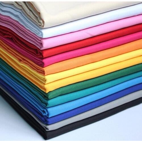 1 Meter Solid Uniforms Fabric For Cosplay Doll Clothes Work Clothing Cooking Apron Hard Texitle Tablecloth Tissus Tela Tecido