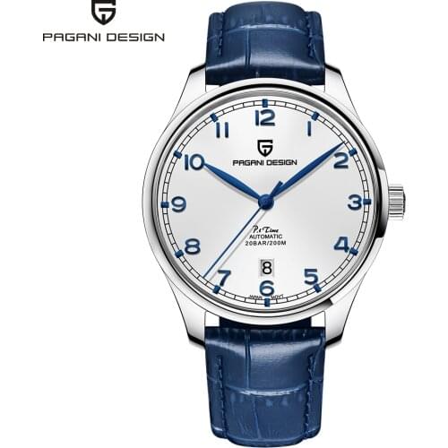 PAGANI DESIGN New Pilot Watch Luxury Sapphire Glass Automatic Watch Waterproof 200M Mechanical Watches Top Brand Watch for Men