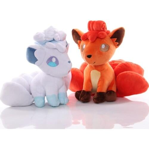 TAKARA TOMY Vulpix Pokemon 8"20cm Plush Stuffed Toys Anime Dolls New Birthday Christmas Gifts for Kids TV & Movie Character