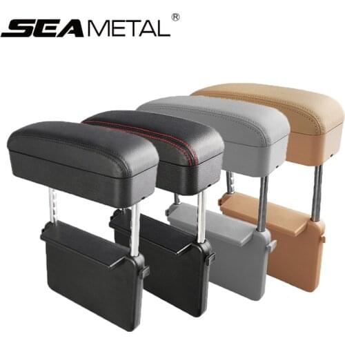 Car Armrest Box Elbow Support Adjustable Car Seat Gap Organizer Arm Rest Box for Cars Auto Accessories Armrest Cushion Universal