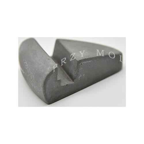 Silicone Mold Cement Concrete Triangle Flat Panel Mobile Phone Holder Desktop Table Decorations Cement Life Supplies Molds PRZY