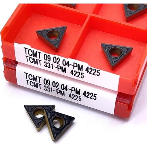 TCMT090204 PM 4225 Carbide turning insert Metal lathe tool internal turning tool Carbide high quality turning insert