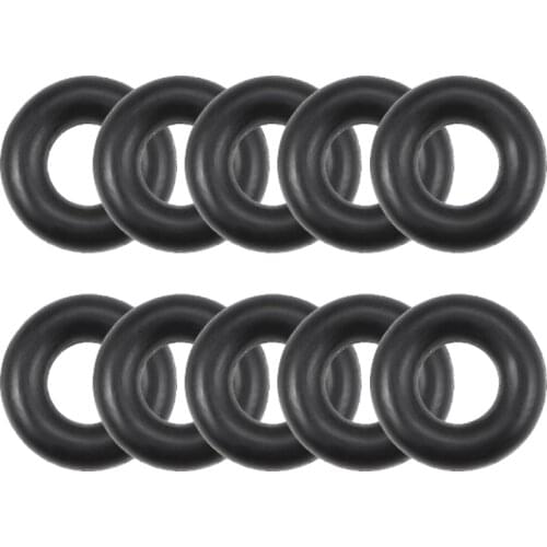 Uxcell O-Rings Nitrile Rubber 3.6mm Inner Diameter 8mm OD 2.2mm Width Round Seal Gasket 10 Pcs