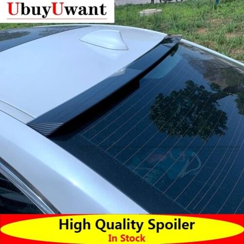 Rear Roof Spoiler For BMW G20 NEW 3 Series 2019 2020 320i 320D ABS Lip Spoiler Car Tail Window Wing Decoration V Style
