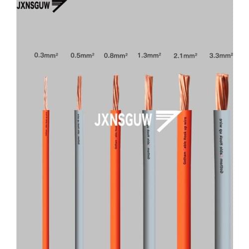 1meter New Switzerland Gotham Square millimeter 7-core single high-purity OFC oxygen-free copper HiFi DIY internal welding line