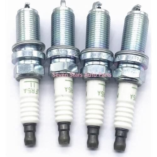 4pcs LFR5A-11 Spark Plug fit for Nissan Armada Almera N16 V10 Primera P12 WP12 X-TRAIL T30 Patrol Y61 22401-8H515