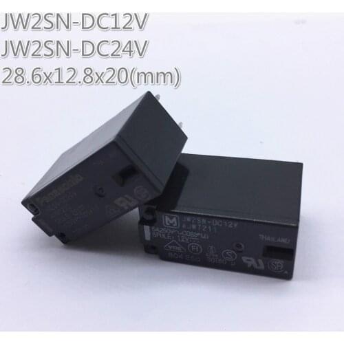 5pcs Power Relay Jw2sn-dc12v Jw2sn-dc24v 8j Pin 5a 12vdc 24vdc