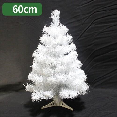60cm Christmas tree white artificial Christmas tree silver merry Christmas decorations for home Christmas ornaments