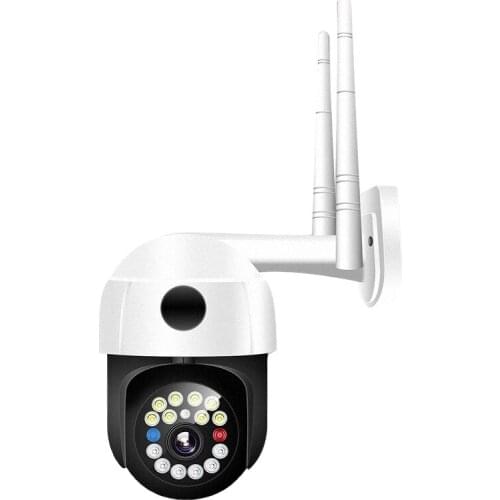 Wireless Wifi Camera Outdoor Security Network 1080P 200M(Dpi) Surveillance Ip Camera-EU Plug