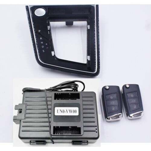For Volkswagen Lavida 2014-2017 Car add push button Start stop Remote key start stop keyless go system+mobilephone APP Control