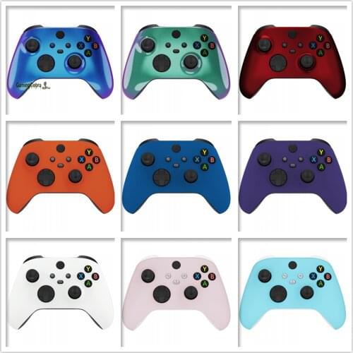 EXtremeRate Replacement Part Faceplate Housing Shell Case for X-box Series S & X Controller - Controller NOT Included