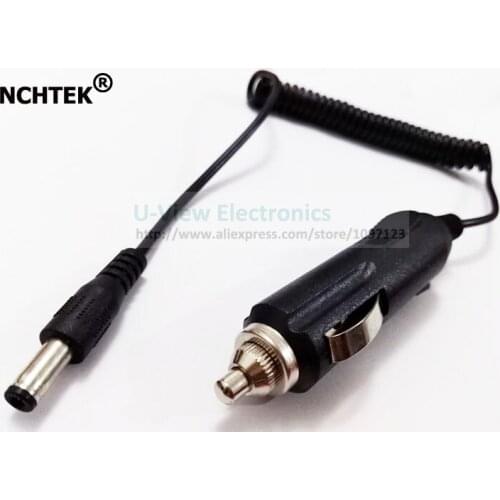 NCHTEK 12V 1A DC 5.5x2.5mm Power Car Vehicle Charger Adapter Cord / Cable/Free Shipping/10PCS
