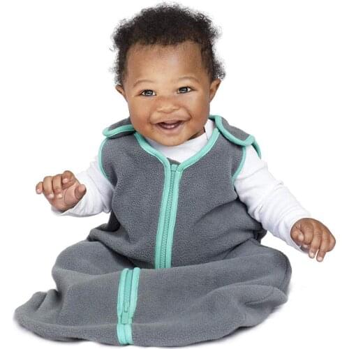 Baby Sleeping Bag Lamb Wool Autumn Winter Sleeveless Fleece Romper Sleepper Newborn Sleep Sack Clothes Infant Clothes 0-18M