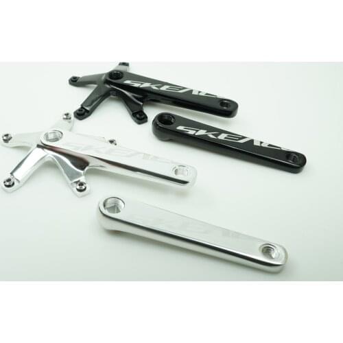 SKE Fixed Gear Bicycle Crank SKE Square Hole Crank Aluminum Alloy Crank Arm Track Bike Crank Cycling Bicycle Parts