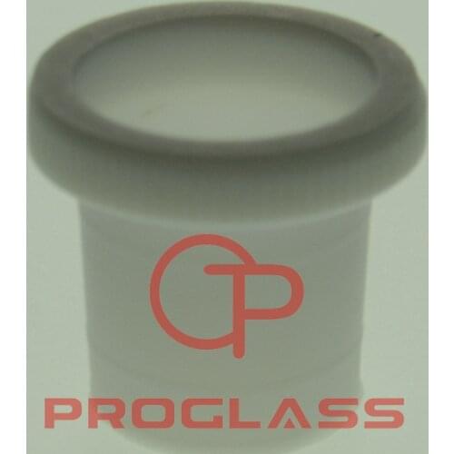 Laboratory Laboratory Sleeve,PTFE,Ribbed With Gripping Ring,19/22