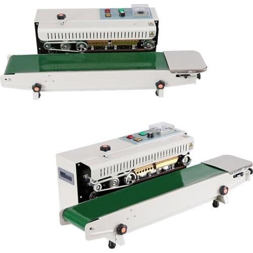 Multifunctional continuous sealing machine food packaging film bag sealing machine 220V 110V