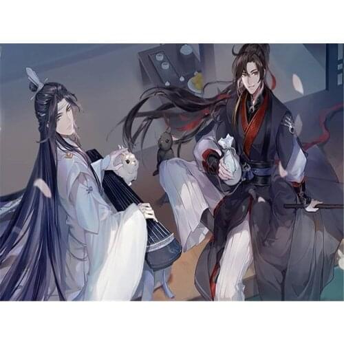 Mo Dao Zu Shi DIY Cross Stitch Embroidery 11CT Kits Craft Needlework Set Printed Canvas Cotton Thread Home Wholesale