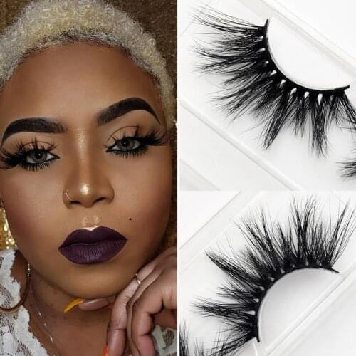 BellyLady 15 kinds 25mm Mink Eyelashes 3D Lashes Soft Dramatic Eyelashes Makeup Thick Long Eye Lashes Wispy Makeup Beauty