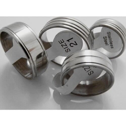 Wholesale 100 pcs NEW quality stainless steel Rings Fine Fashion Jewelry Rings