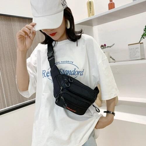 Women Waist Bag Men Fanny Pack Female Banana Bag Hip Bum Money Pouch Ladies Fashion Travel Shoulder Purse Belly Pocket