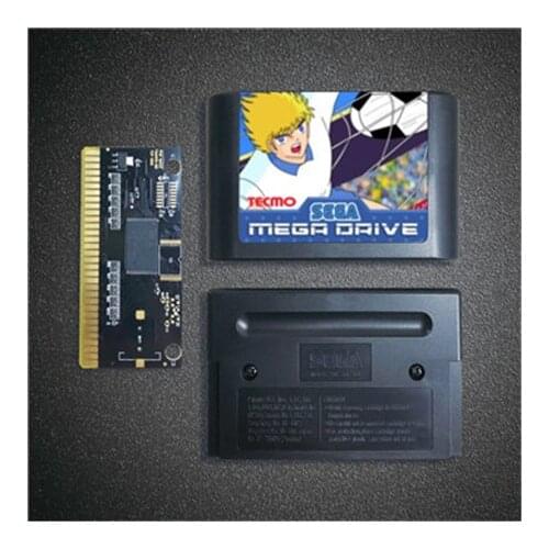 Tecmo Cup Football - 16 Bit MD Game Card for Sega Megadrive Genesis Video Game Console Cartridge