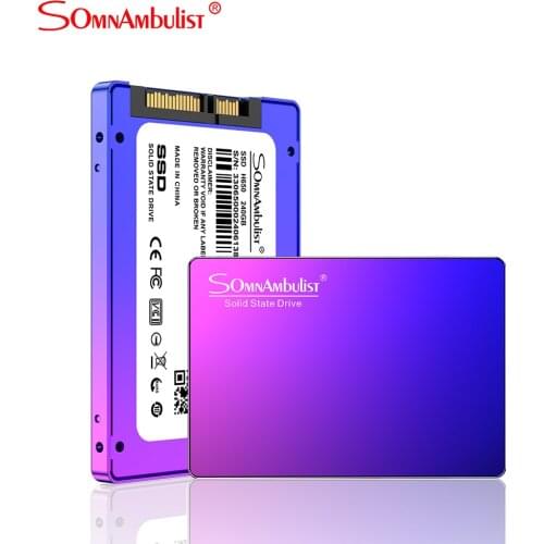 Metal color solid state drive SSD 480g/960g solid state drive desktop notebook compatible machine ssd sata interface 2.5 inches