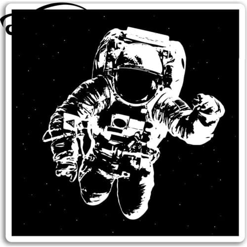 Jump Time for Astronaut Vinyl Stickers Sticker Laptop Luggage Gift Waterproof Accessories Bumper Car Decal
