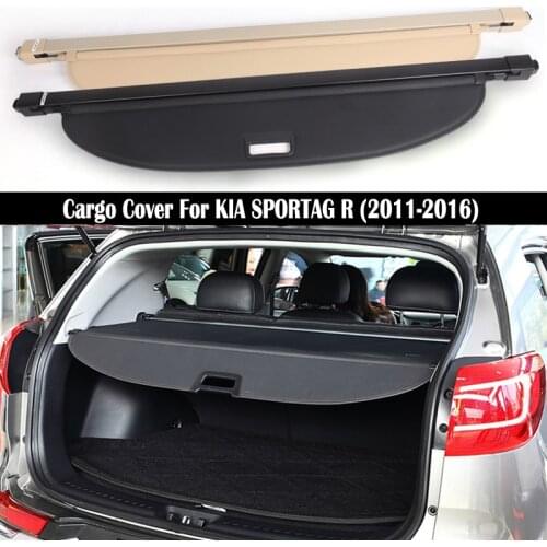 Rear Cargo Cover For KIA SPORTAGE R 2011 2012 2013 2014 2015 2016 privacy Trunk Screen Security Shield shade Auto Accessories