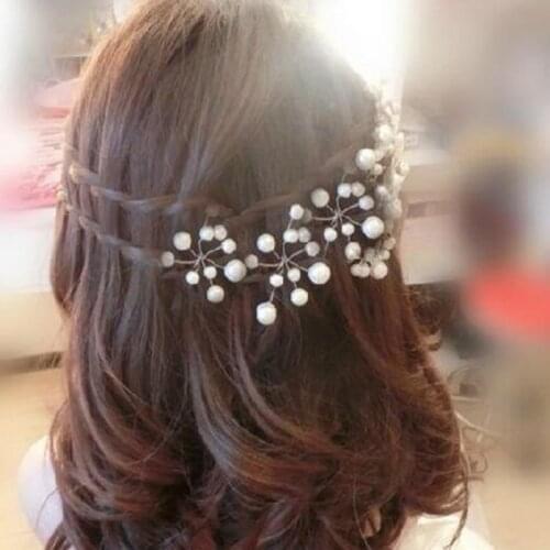 GHRQX Simulate Pearl Hairpins Hairstyles Wedding Bridal Hair Pins Hair Jewelry Accessories Hairwear Girls Hair Clips For Women