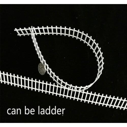 5pcs/lot Sand table model material simple track sleeper railway rail fence train model scene HO ratio 1 to 64/87