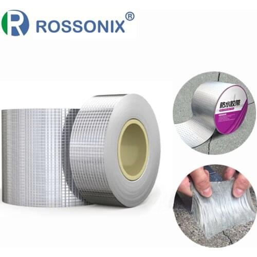 Aluminum Foil Butyl Rubber Tape Self Adhesive High temperature resistance Waterproof for Roof Pipe Repair Stop Leak Sticker
