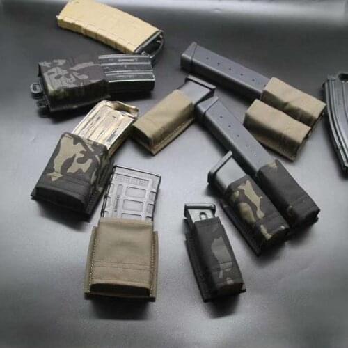 Bigfoot KYWI Tactical 556 Single Magazine Pouch 9mm Double Mags Pouch for Outdoor Hunting Airsoft Equipment 2020