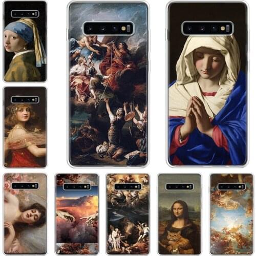 Famous painting Adorable Phone Case For Samsung Galaxy A71 A70 A51 A50 A41 A40 A30 A21 A10 A01 A90 A20S A20E A10S M30S A6 A7 A8