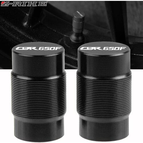 Motorcycle Accessorie Wheel Tire Valve Stem Caps CNC Airtight Covers For Honda CBR650F CB650F CBR 650 F CB 650F 2014 2015-2018