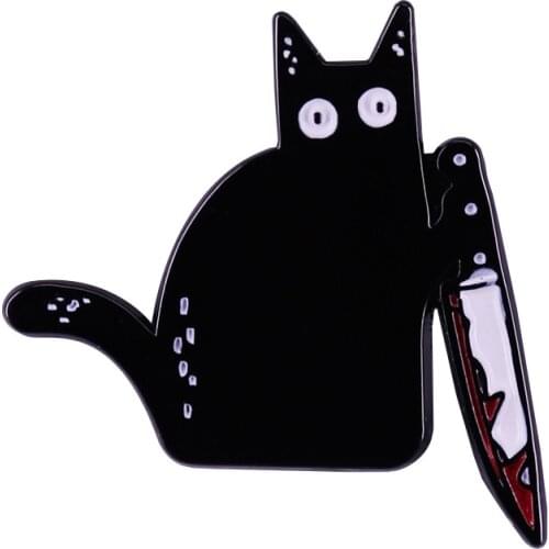 Dongmanli Black Brooches For Clothes