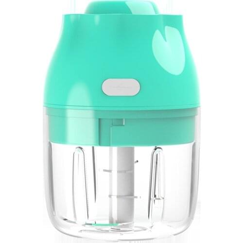 Electric Chopper Food Processor Mixer Garlic Chopper Vegetable Chopper With 3 Sharp Blades Cordless Vegetable Mincer Grinder