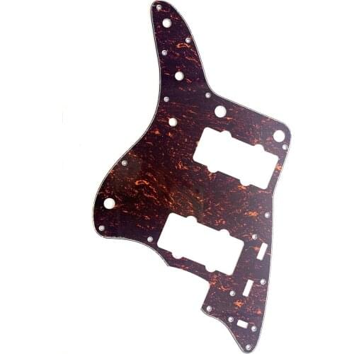 KAISH Red Tortoise Guitar Pickguard Scratch Plate for American Jazzmaster