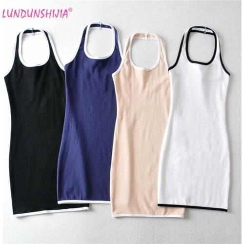 LUNDUNSHIJIA Open Summer Dresses