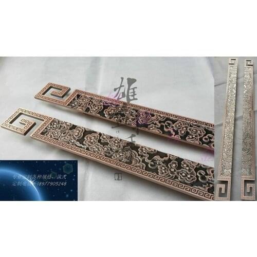 Spot! Chinese antique clouds modern bronze door handle glass door handle wooden door handle hotel clubs